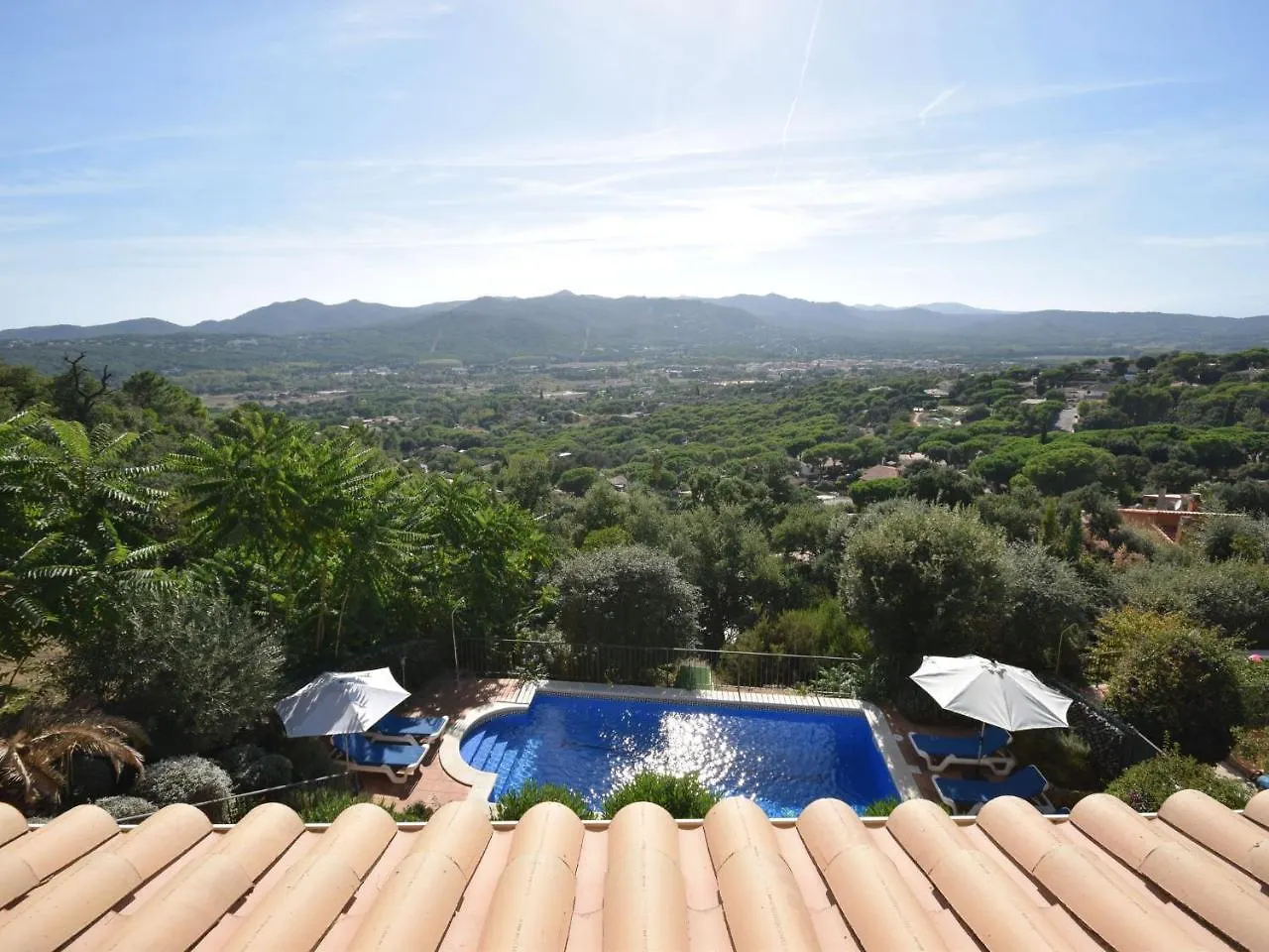 سانتا كريستينا دارو Valley View Villa In Santa Cristina D Aro With Pool